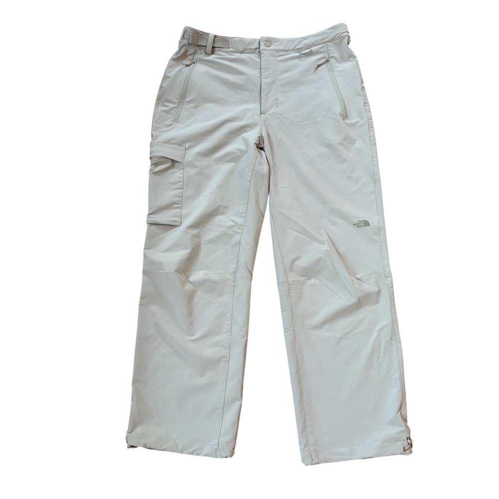 The North Face Bridgeway Ankle Pants Size 10 Green Outdoor Hiking Gorpcore EUC